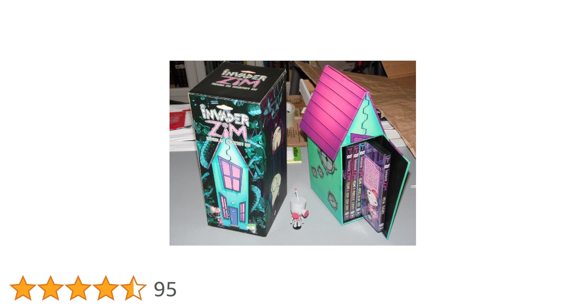 THE INVADERS DVDボックスセット Invader ZIM - House Box Complete Set (Vols. 1-3 Plus Extra
